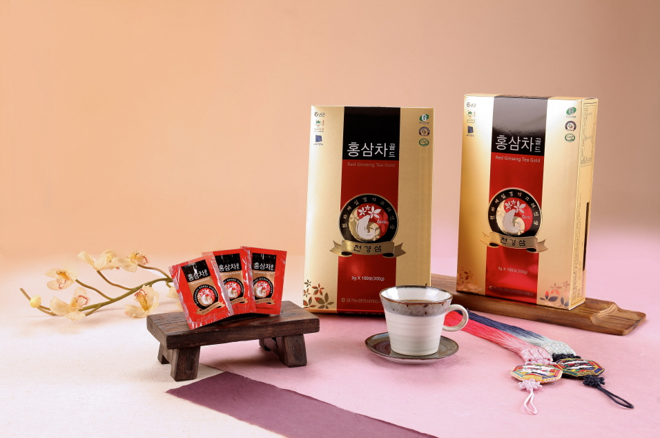 RED GINSENG TEA GOLD  Made in Korea